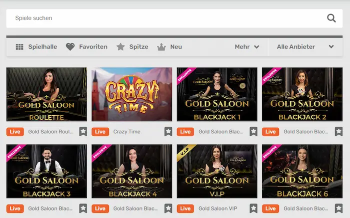 CampoBet Casino spiele